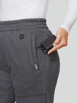 Unisex 13W Heated Jogger Sweatpants with HeatSync