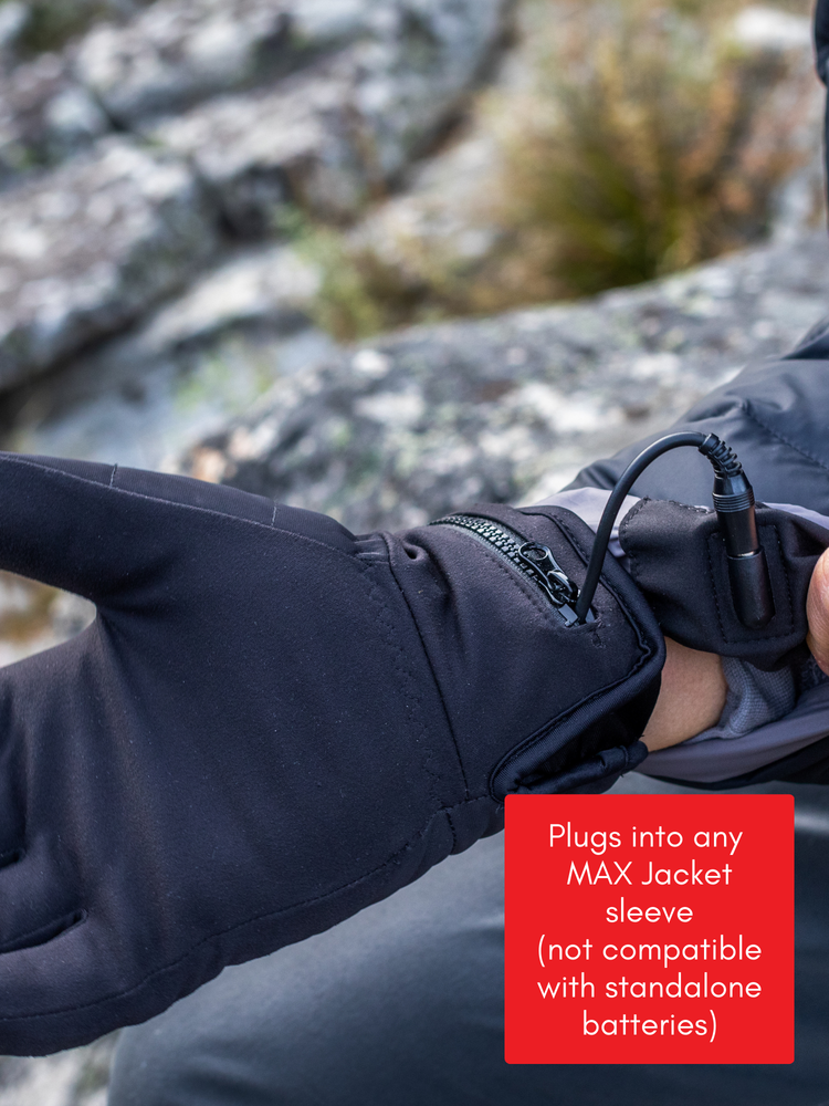 MAX Plug-In Heated Gloves (Not Battery Compatible)