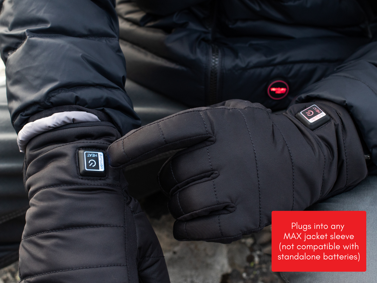 MAX Plug-In Heated Gloves (Not Battery Compatible)