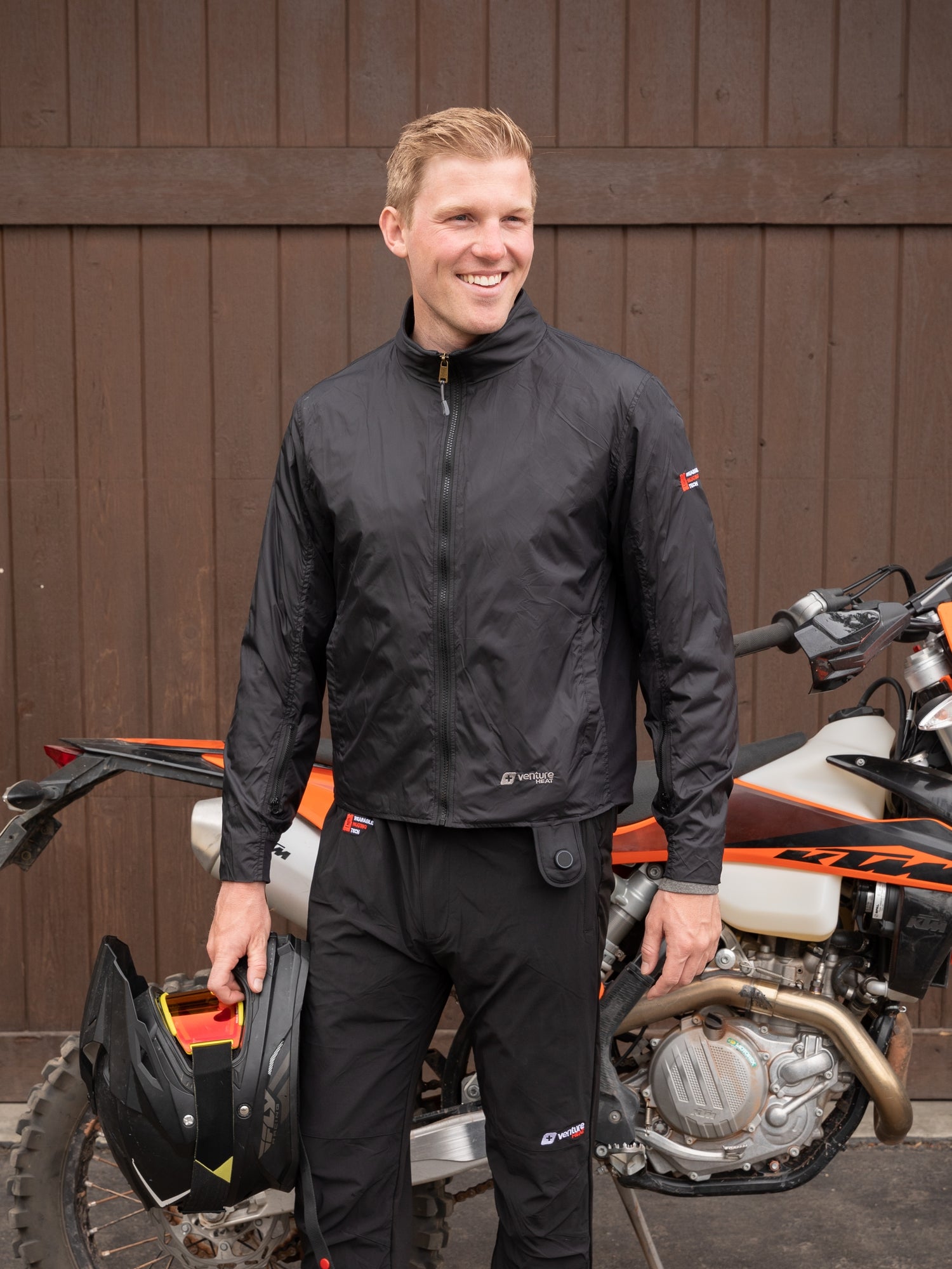 Heated leather hotsell motorcycle jacket